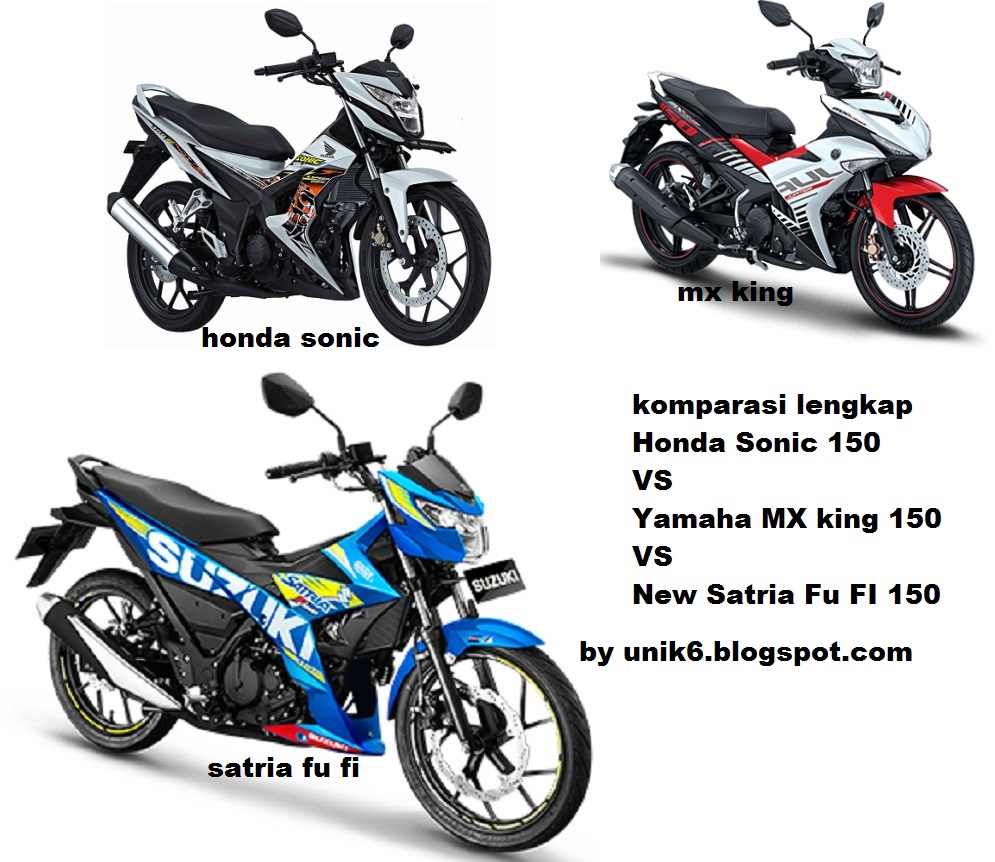 Download 95 Modifikasi Satria Fu Vs Sonic Terunik Motor Punk