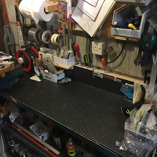 Clean and clear work bench