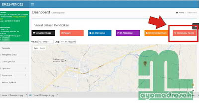  sebagai puncak proses pemutakhiran Verval Satuan Pendidikan tentunya ingin mengetahui dat Cara Mengetahui Verval SP Emis Disetujui atau Ditolak