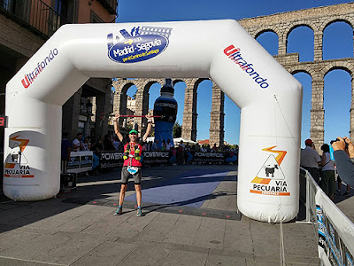 Atletismo Aranjuez en la Madrid - Segovia