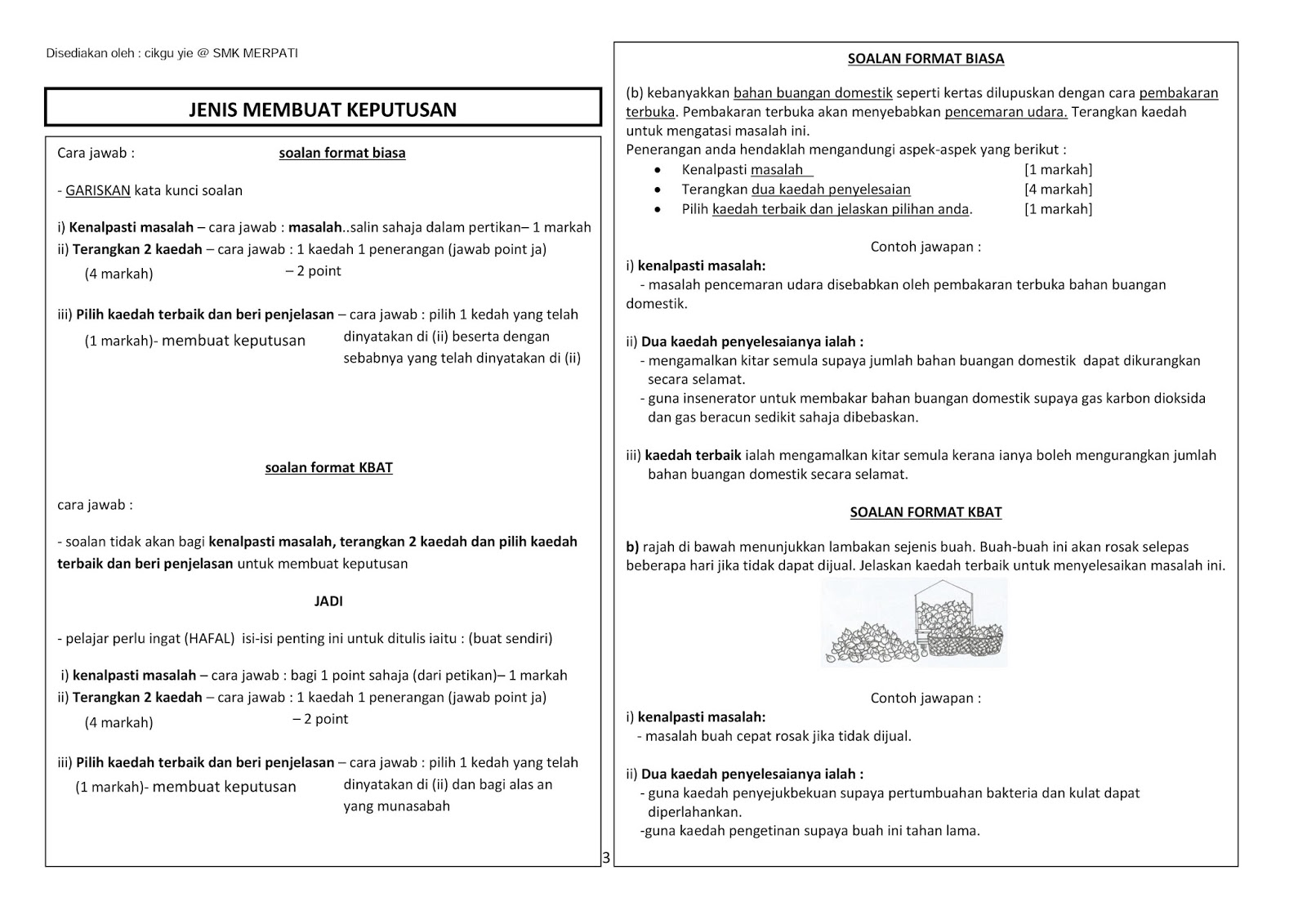 Nota fizik, Nota Sains Tingkatan 4, Nota Sains Tingkatan 5 