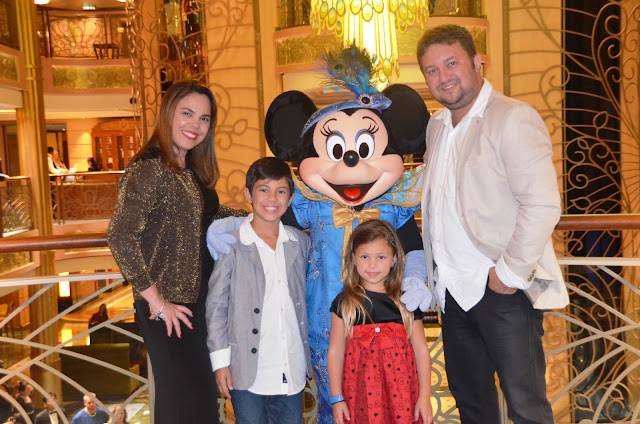 Noite de gala, no Disney Fantasy