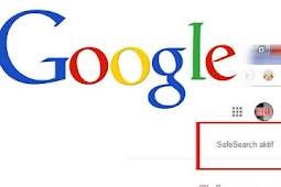 Settings mesin pencari Google aman buat anak-anak 