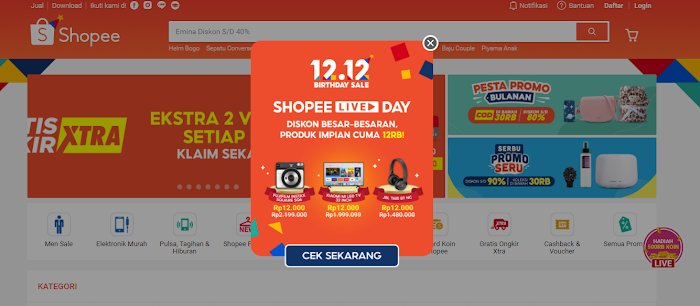 SHOPEE Menahan Saldo Saya Sebesar Rp 12.697.878