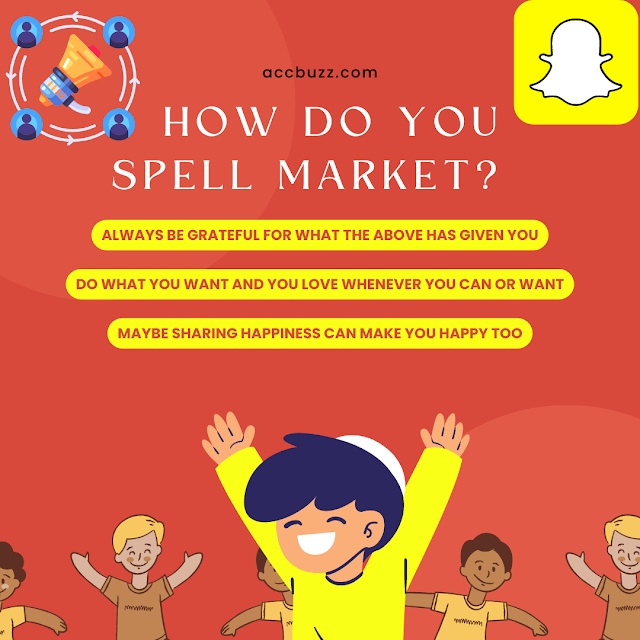 How Do You Spell Market?