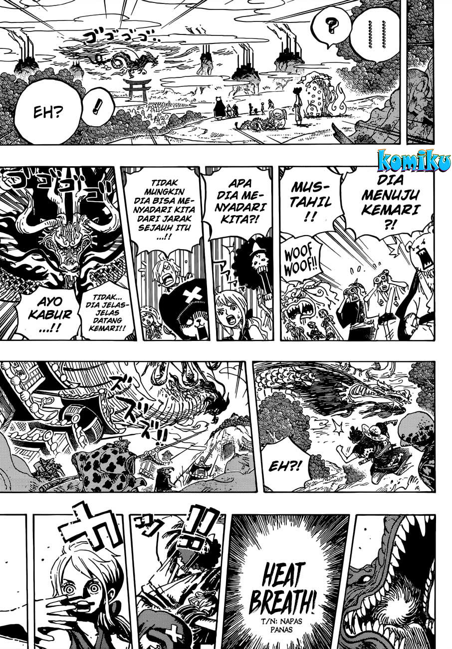 One Piece Chapter 922 Bahasa Indonesia Tokusiro