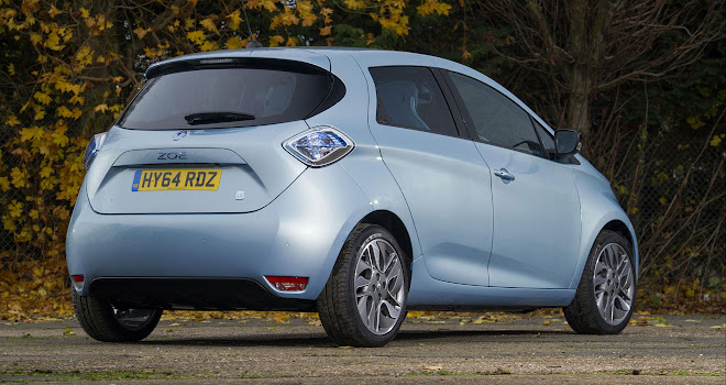 Renault Zoe rear view