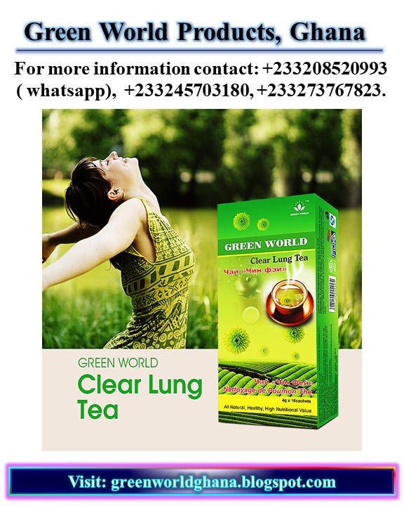 Health benefits of Green World Clear Lung Tea
