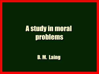 A study in moral problems