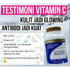 TESTIMONI KULIT CANTIK DENGAN VITAMIN C SHAKLEE