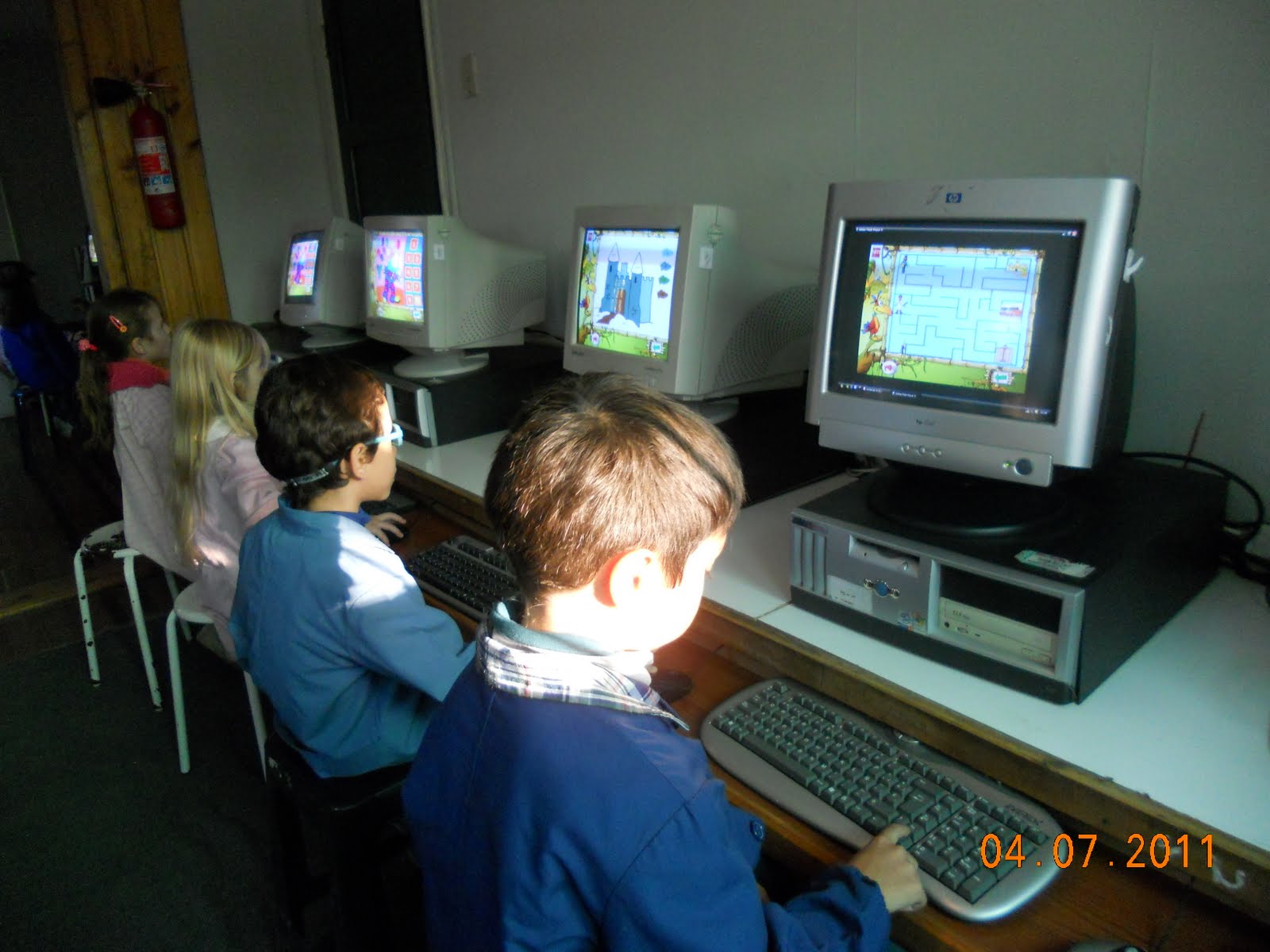 KINDER: CLASE DE COMPUTACIÓN