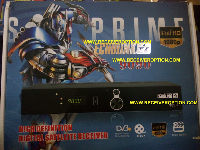 ECHOLINK 9090 HD RECEIVER CCCAM OPTION