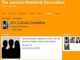 Screenshot: Junction Residents Association Cultural Committee On-line