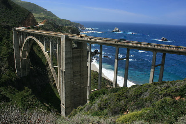 Bixby Creek Bridge, Highway 1, Califórnia