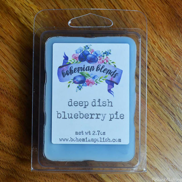 blueberry pie wax melt