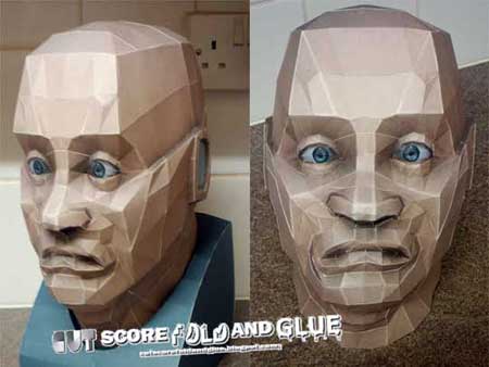 Kryten Papercraft