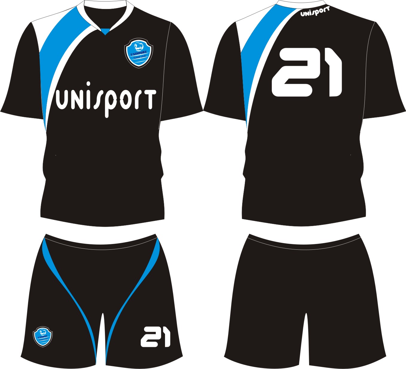 Roni Design  design  baju  futsal  UNISPORT 