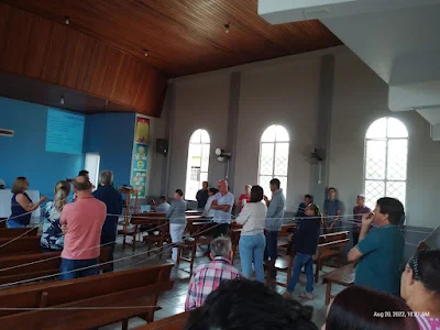 Dinamica do barbante - Igreja Evangélica Luterana de Ouro Preto do Oeste, RO