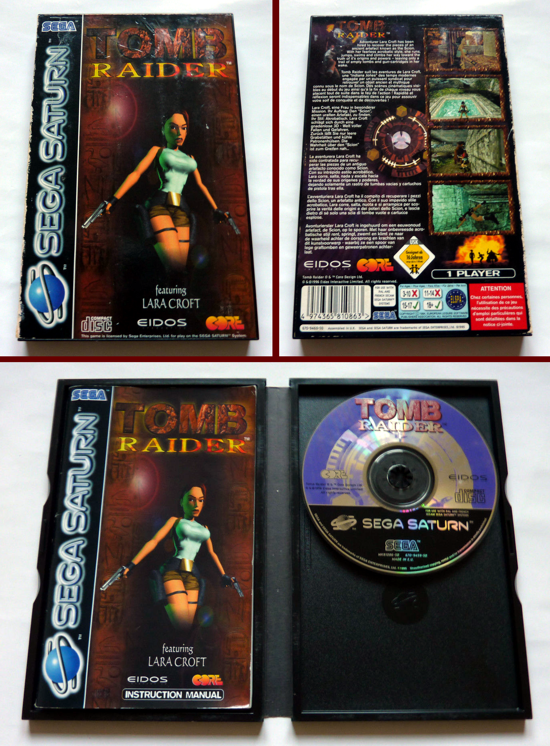 Tomb Raider 1996 box