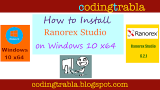Install Ranorex Studio 6.2.1 on Windows 10 x64 - automation testing software