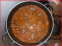 Spezzatino di manzo con fagioli alla toscana