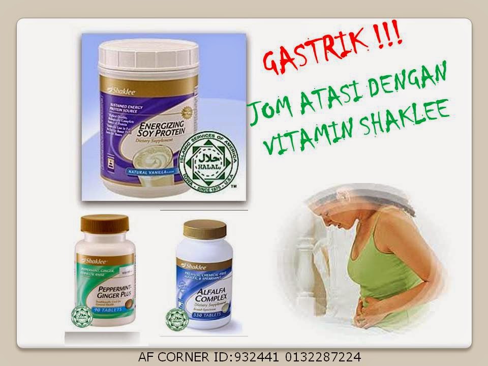 TOP VITAMIN UNTUK PESAKIT GASTRIK