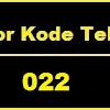 022 Nomor Kode Area Telepon