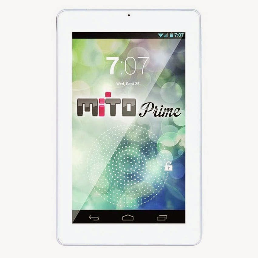 Harga Dan Spesifikasi Mito Prime T330 Terbaru, Ukuran Layar 7" Inch Serta OS Android v.4.2 Jelly Bean