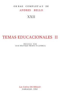 Andrés Bello - FCDB - Obras Completas 22 - Temas Educacionales II