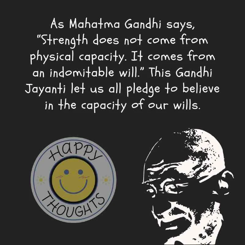 Happy Gandhi Jayanti 2022: Mahatma Gandhi's famous wishes, messages and quotes that will inspire you