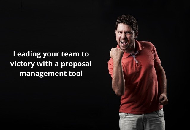 Leading your team to victory with a proposal management tool