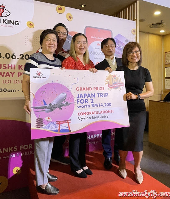 Sushi Lover Won A Trip To Japan Through Sushi King 1 Million Happy Members’ Campaign, food, sushi king, sushi king new menu, Japonica Unagi