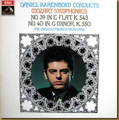Mozart 39 Barenboim EMI