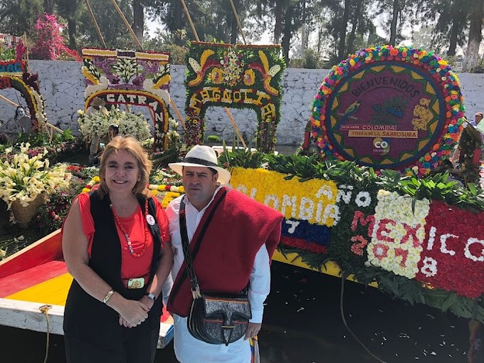 Colombia, Ecuador, Cuba y Francia apoyan a Xochimilco en la preservación de sus tradiciones