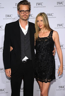 Christopher Backus with his wife Mira Sorvino