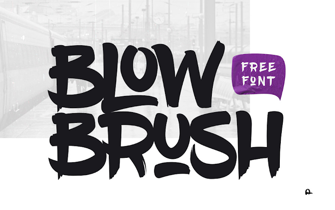 Police gratuite de BlowBrush