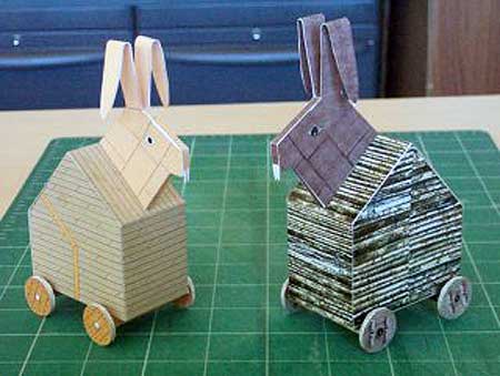 Trojan Rabbit Papercraft