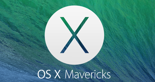 Mac os x mavericks logo