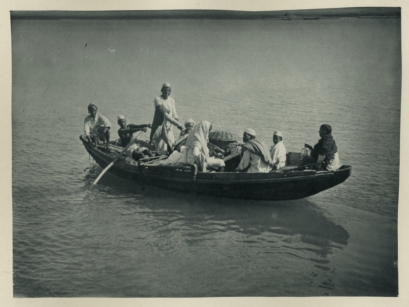 Indian Boats on River - Various Photographs 1900's - Old ...
