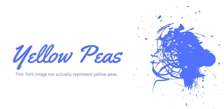 yellow peas best calm fonts in canva
