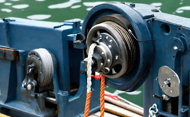 Electric Drive of Boat Winches (rescue boats, lifeboats)