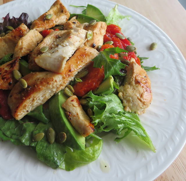 Chicken, Avocado & Tomato Salad