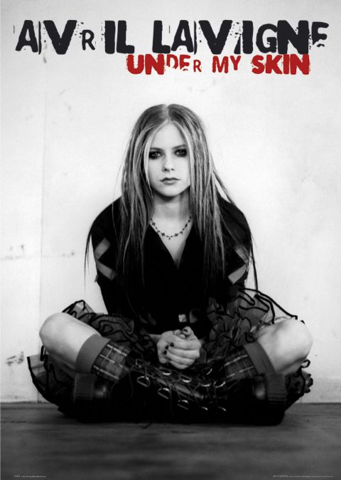 avril lavigne gothic. wearing tutu skirt with boots