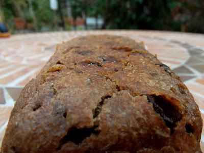 Pumpernickel, pan de centeno 100% con pasas y alcaravea