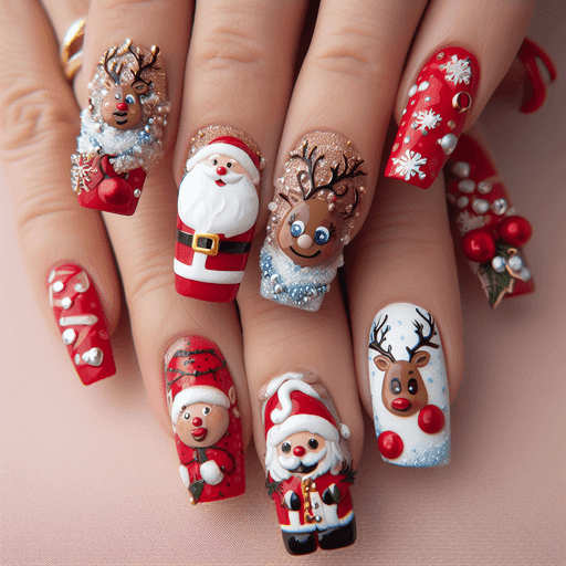 Winter Christmas Nails: A Festive Guide to Nail Art Trends