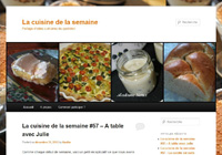 Le blog collaboratif de La cuisine de la semaine