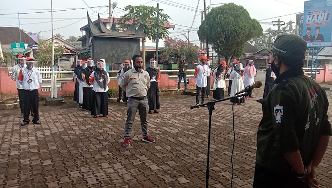 KPU Pasbar Pimpinan Apel Coklit Serentak di Kecamatan Talamau