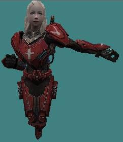 Download Metal Arena Alice Red Character Skin for Counter Strike 1.6 and Condition Zero