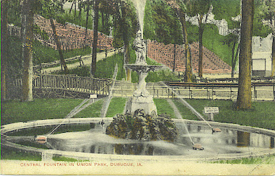 The Fountain, Union Park, Dubuque, IA