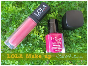 Lola Make Up, gloss y pintauñas en rosa